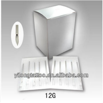 Agulha de perfuração G12 316L inox